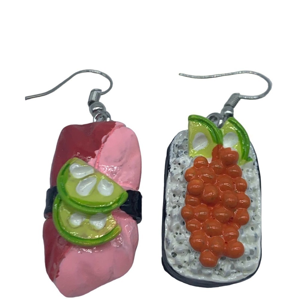 NEW sushi and fish egg earrings - Picture 6 of 16